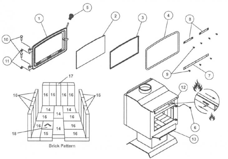 VC Windsor Steel WR300007 replacement parts diagram