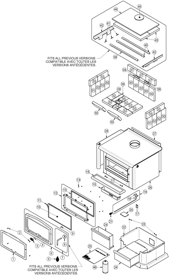 Osburn 2400 Wood Stove