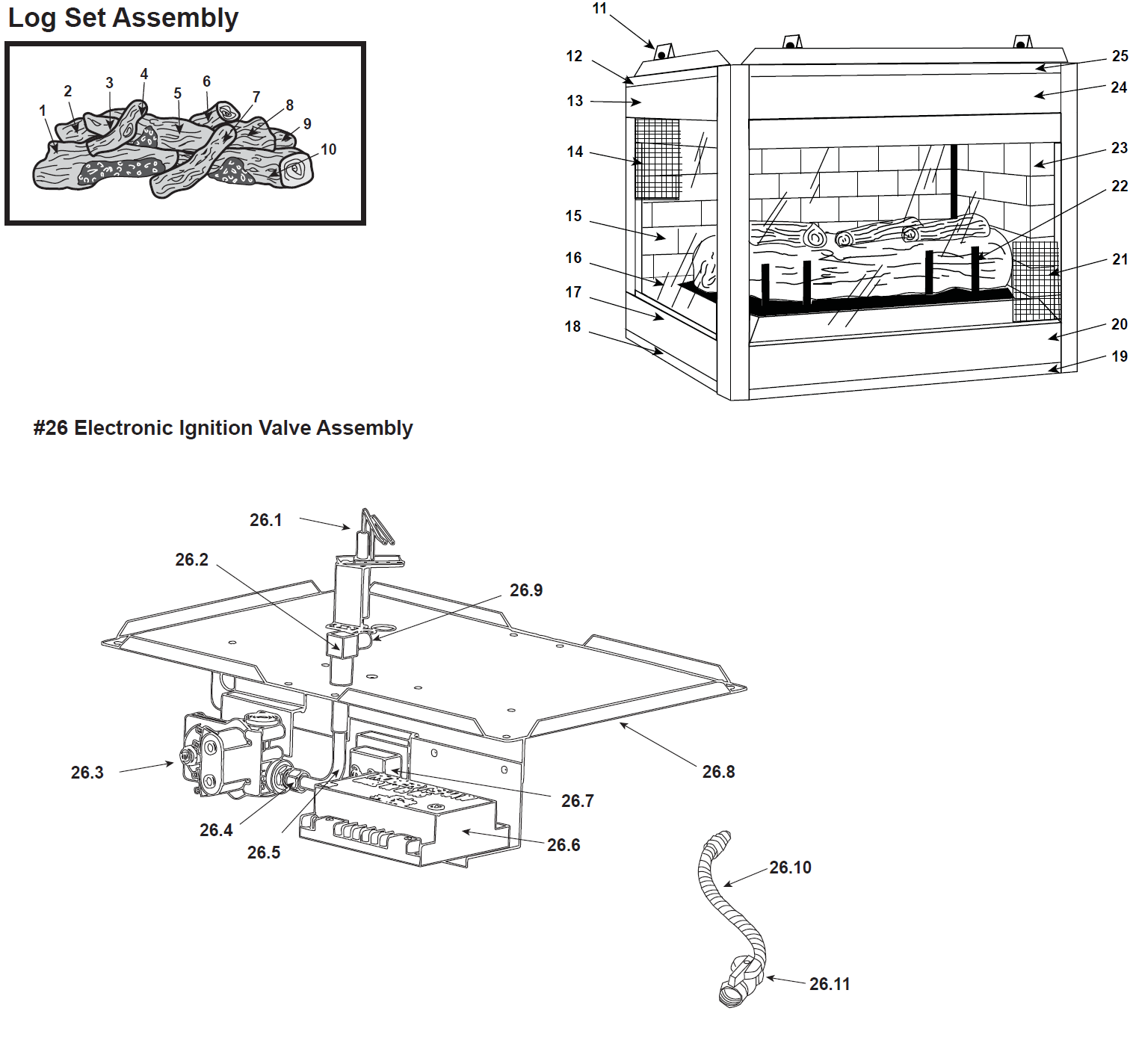 Heatilator GDCL36E, GDCL36LE