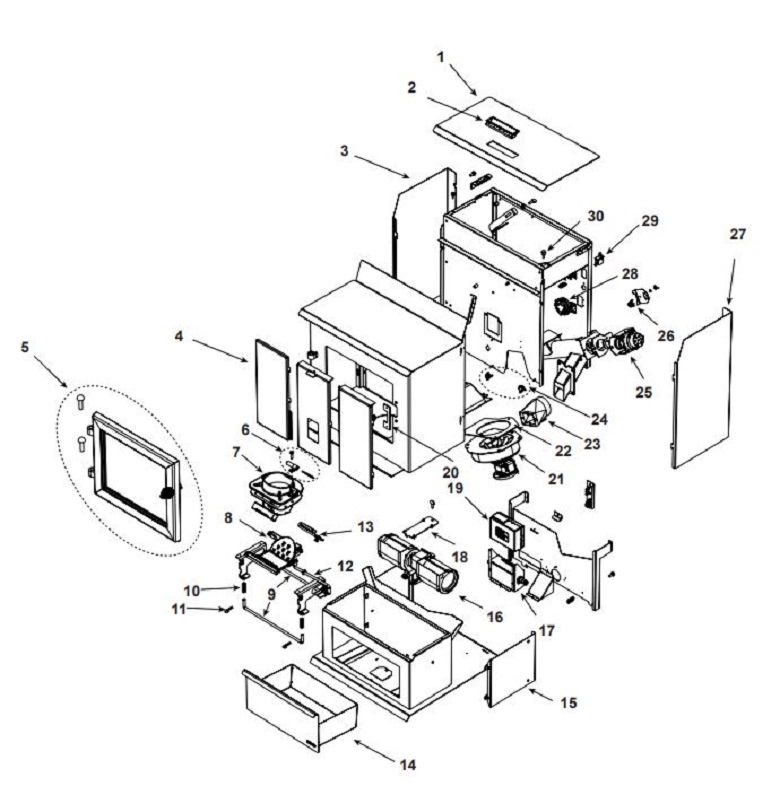 Heatilator PS35 Pellet