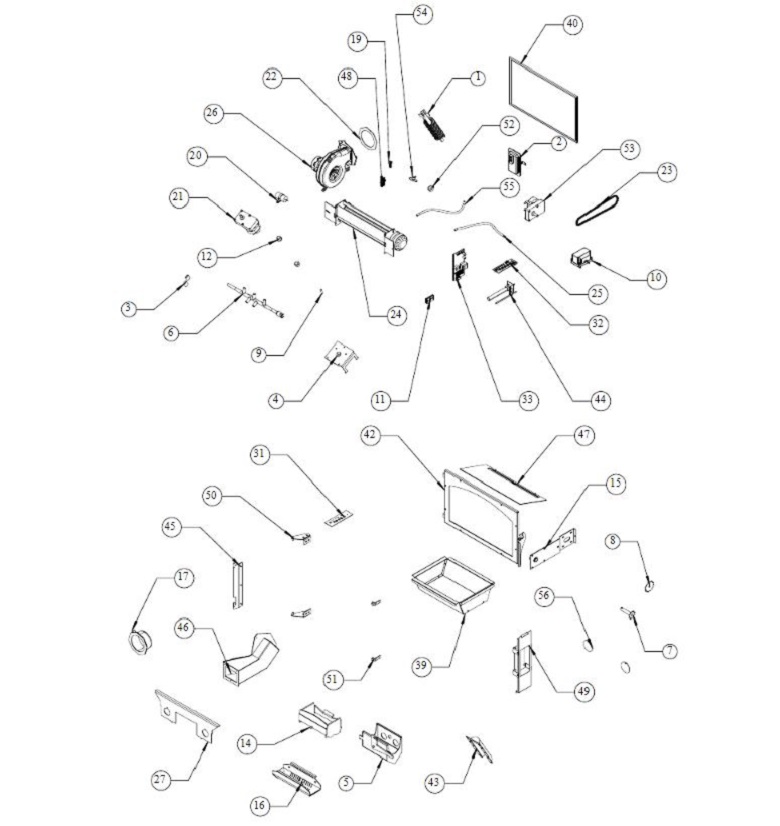 Regency GC60 Pellet Components