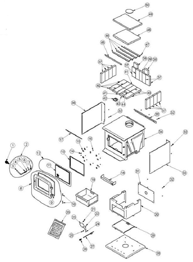 Flame Energy NXT-I BK Door S#4818