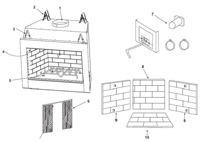 Heatilator T4200 Wood