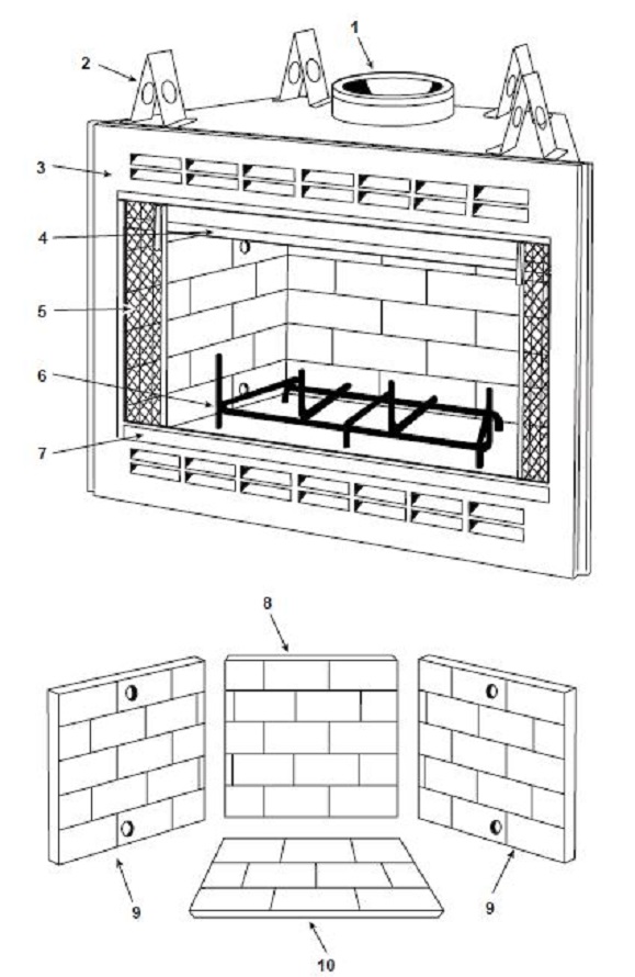 Heatilator NA36 Wood