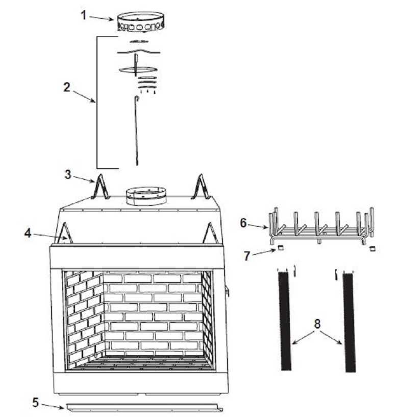 Heatilator I80 Wood