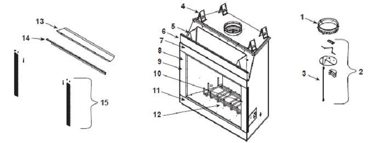 Heatilator ICON I100H Wood