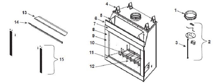 Heatilator ICON I100CT Wood