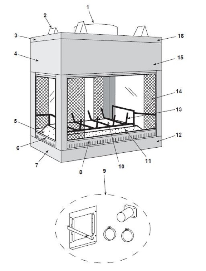 Heatilator HA112 Wood