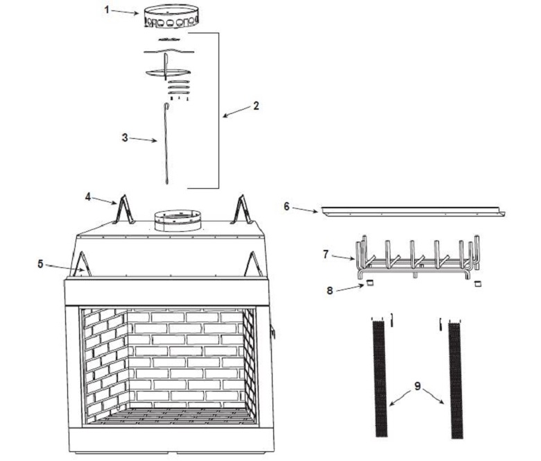 Heatilator CI60T Wood