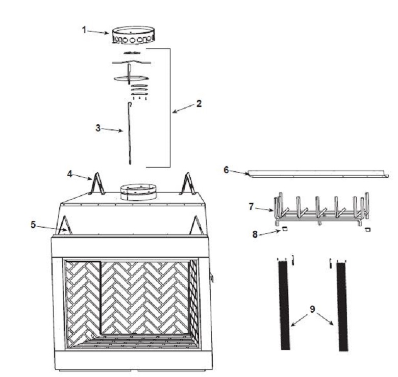 Heatilator CI60H Wood