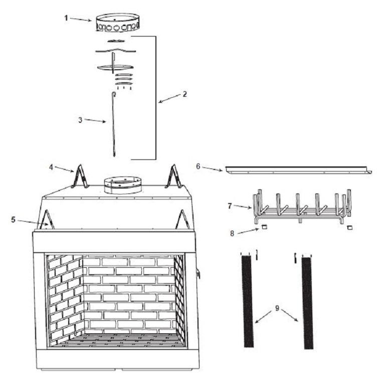 Heatilator CI60CT Wood