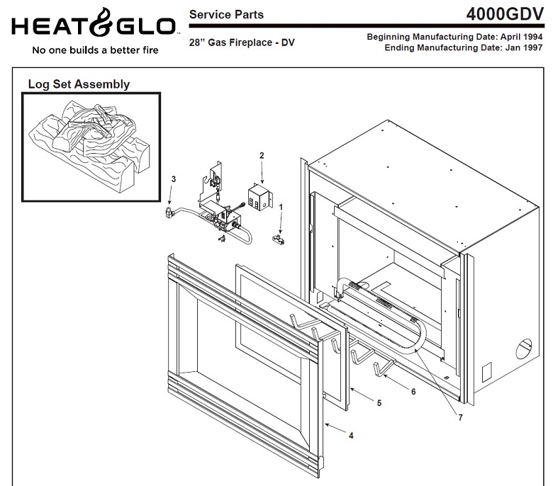 Heat N Glo 4000GDV