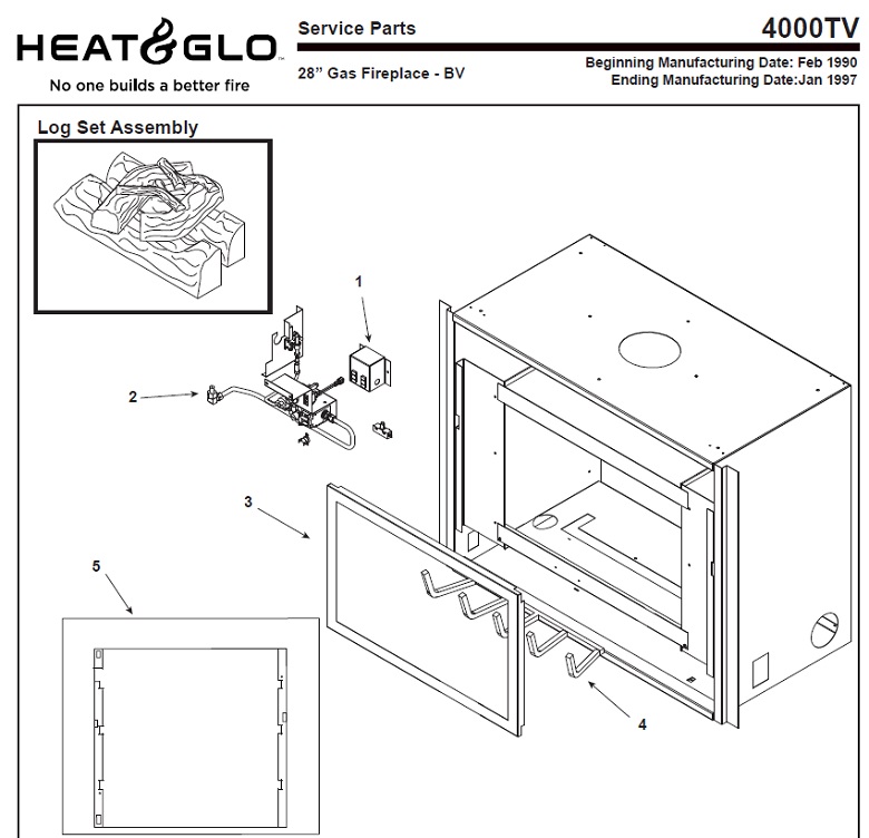 Heat N Glo 4000TV