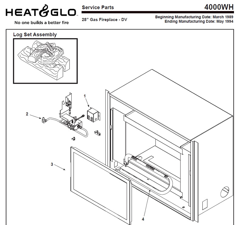 Heat N Glo 4000WH