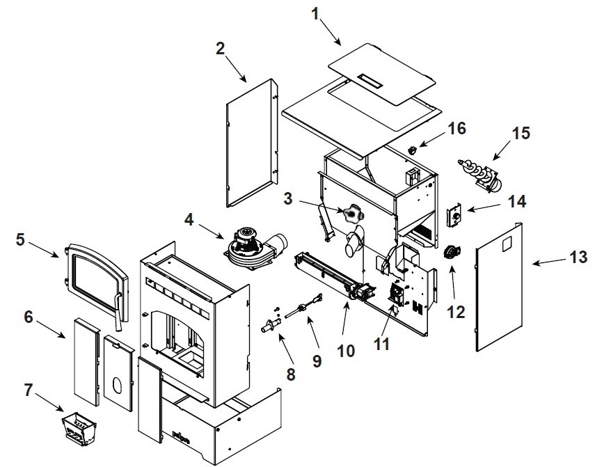 Englander Pellet Stove Parts Diagram Reviewmotors.co