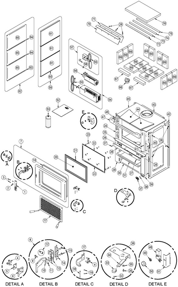 Osburn Matrix Wood Stove