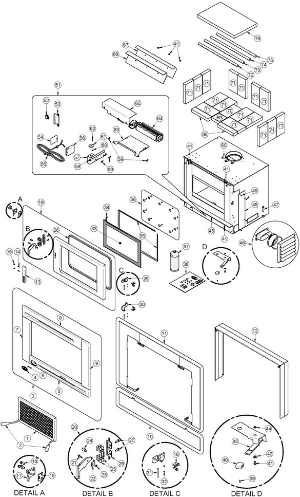 Osburn Matrix Wood Insert